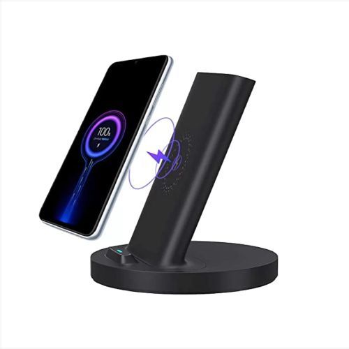 Cargador Para Escritorio de 20W Carga Inalambrica - Negro