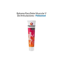 GENERICO - Flekosteel Balsamo Para Dolor Muscular Y De Articulaciones
