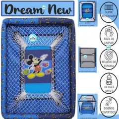 GENERICO - Corral para Bebe DREAM NEW AZUL