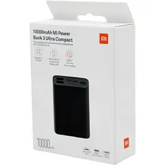 XIAOMI - 10000mah mi Power ank 3 Ultra Compact Carga Rápida