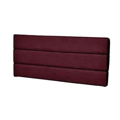 MAVISAC - Cabecera Abraham Dos Plazas Color Guinda - Ultra Cuero