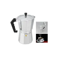 GENERICO - Cafetera Italiana Cubana para 3 a 6 tazas de Café Expreso Moka