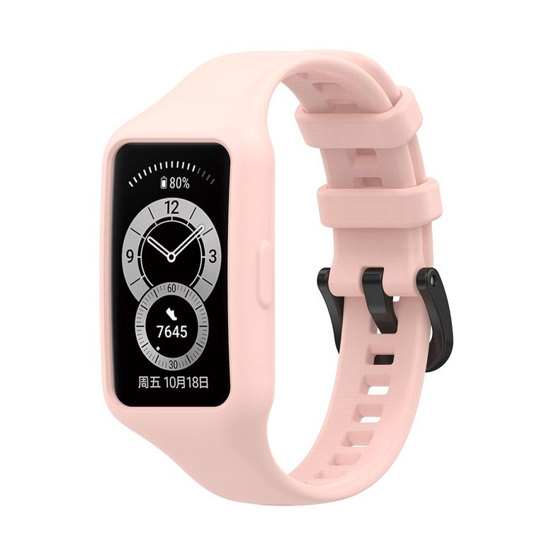 Correa con Case Silicona para HUAWEI WATCH BAND 6 - Rosa