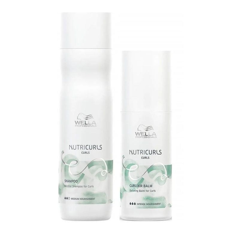 Shampoo Micelar Para Rizos 250ml Balsamo Curlixir Nutricurls