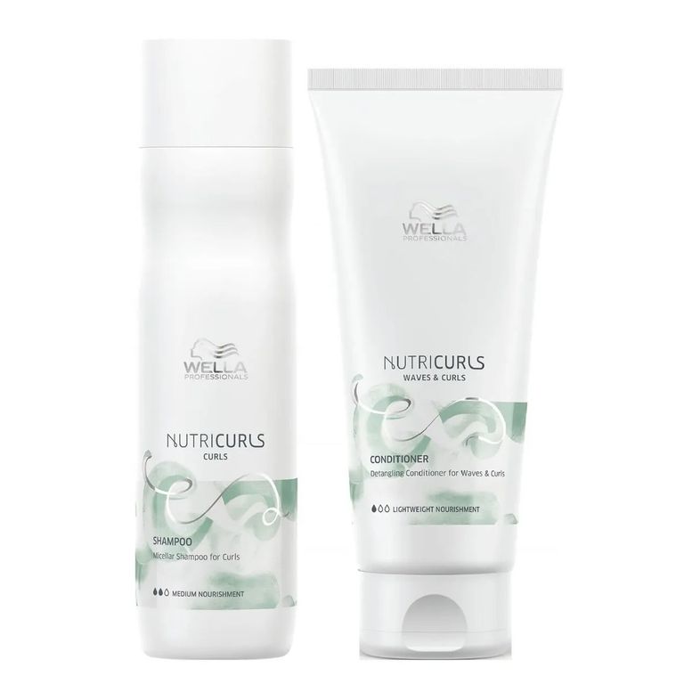 Shampoo Micelar Para Rizos 250ml+ Acondicionador Nutricurls