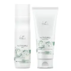 WELLA - Shampoo Micelar Para Rizos 250ml+ Acondicionador Nutricurls
