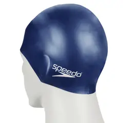 SPEEDO - Gorro para Natacion Plain Flat Azul