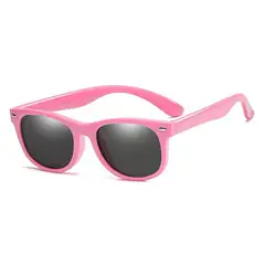 GENERICO - Lentes de Sol Niños Polarizados uv400 flexibles rosa