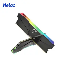 NETAC - Memoria Ram Ddr4 - 16gb 3200mhz Pc Gamer RGB - Blindaje