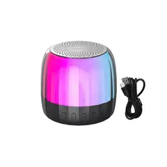 LENOVO - Parlante Bluetooth K3 Plus Luces Led 5.2 Negro