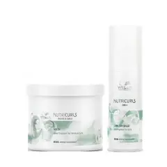 WELLA - Mascarilla Rizos y Ondas 500ml Bálsamo Curlixir Nutricurls