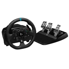 LOGITECH - Timón Con Pedal Gamer G923 Racing Wheel Pc Usb Black