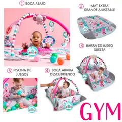 IDEAL - Gimnasio Musical 5 en 1 multifunción G Y M R