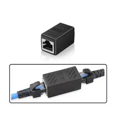 UNIVERSAL - Adaptador Conector Lan de Red Hembra a Hembra