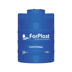 FARPLAST - CISTERNA PARA AGUA DE 1350 LTS CON KIT DE ACCESORIOS