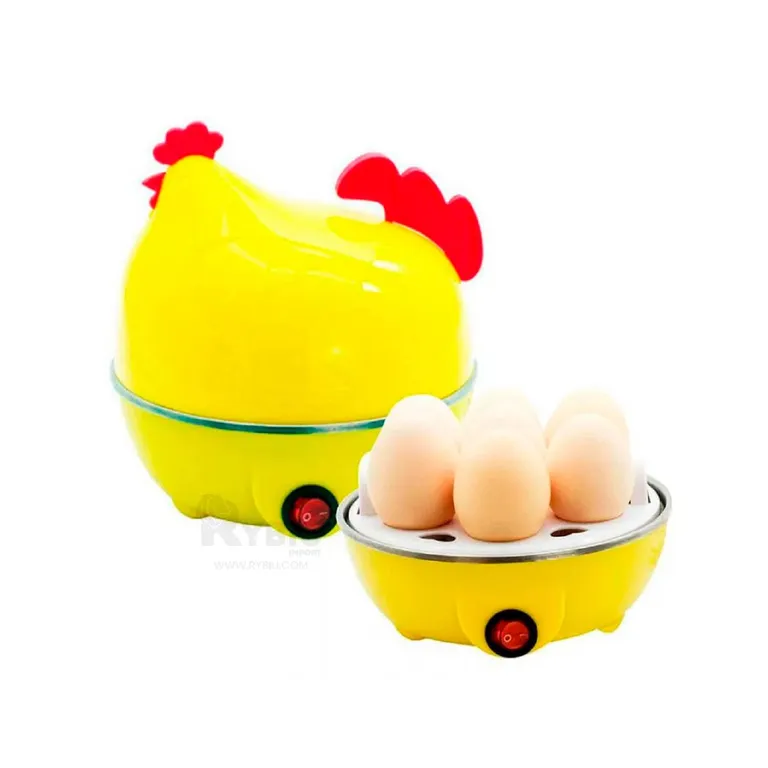 Hervidor de Huevos en Forma de Gallina Amarilla