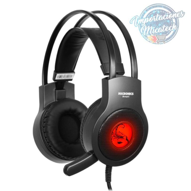 Audífono Gamer Modelo Scorpio cn Micrófono