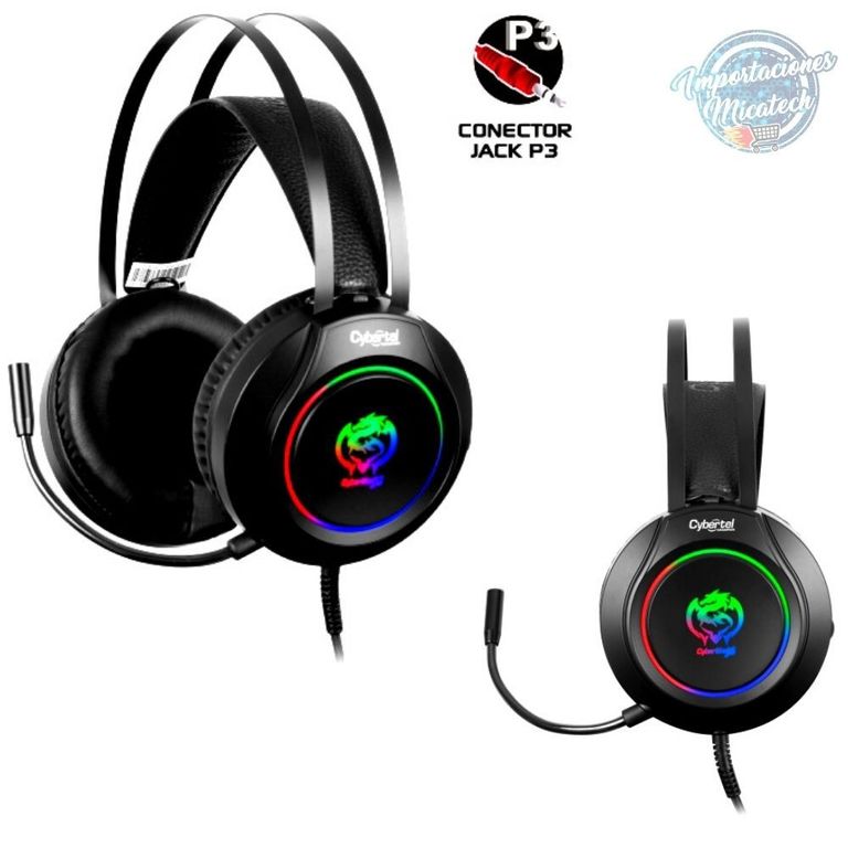 Audífono Gamer Champion Rainbow C Micro