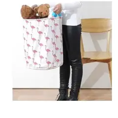 GENERICO - CESTA CANASTO DE ROPA SUCIA 62 LITROS PLEGABLE