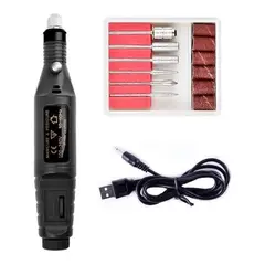 GENERICO - Lima Eléctrica Para Manicura Y Pedicura Pulidora