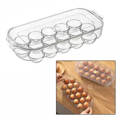 GENERICO - Huevera de plastico 16 huevos