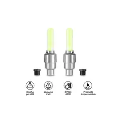 GENERICO - Luz Led de Pitón para Bicicleta - Amarillo