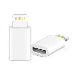 ANKAFA IMPORTACI?N - Adaptador Otg De Microusb V8 A Lightning iPhone x 2 UNIDADES