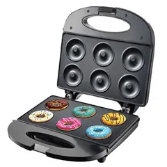 OEM - Máquina para Hacer Rosquilla Mini Donas 6 la Vez
