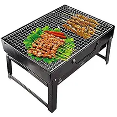OEM - Mini Parrilla para Camping Jardín para Barbacoa Portatil Plegable