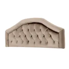 MAVISAC - Cabecera Reina Dos Plazas Color Beige - Tela