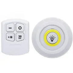 OEM - Luz LED con Control Remoto Apagado Automatico 30min