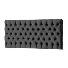 MAVISAC - Cabecera Majestic Plaza King Color Gris - Tela