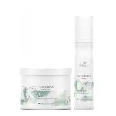 WELLA - Mascarilla Rizos Ondas 500ml Spray Nutritivo Milky Nutricurls