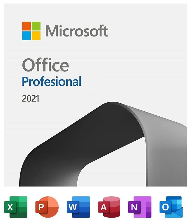 Licencia Office 2021 Profesional Plus Retail 1 PC Global ESD