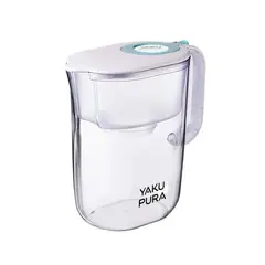 YAKUPURA - Jarra con filtro de agua Celeste