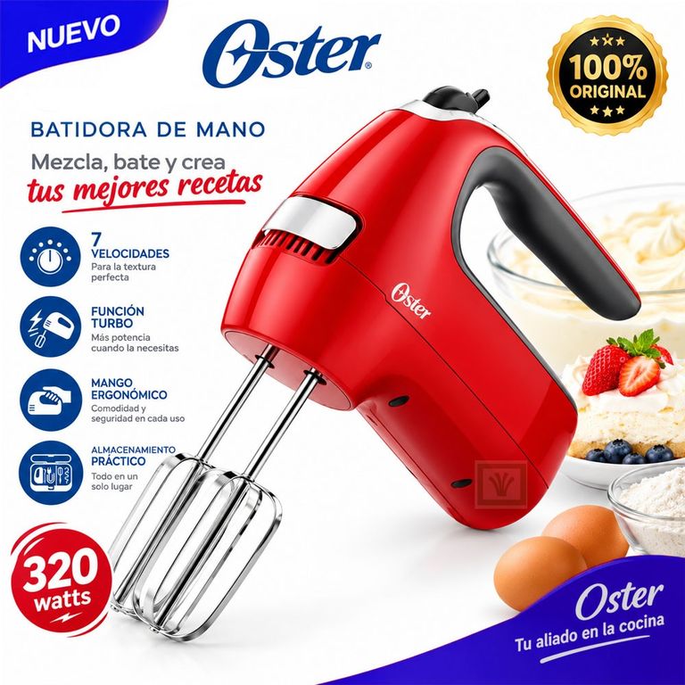 Batidora de mano 7 velocidades FPSTHM360R