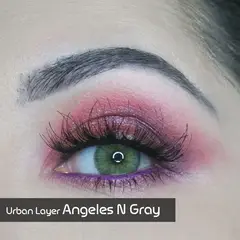 NU COLOR - Lentes de contacto UL Angeles N Gray