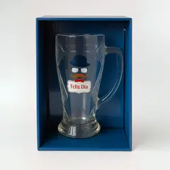 INSPIRA MARKET - Taza vaso de vidrio gigante dia del padre