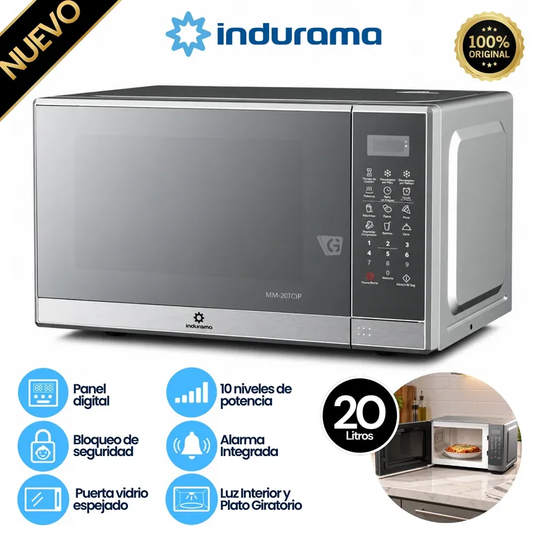 Horno Microonda MWI-20TCRP 20Lts