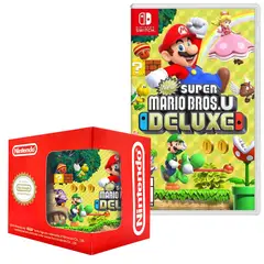 NINTENDO - New super mario bros u deluxe + Taza 2