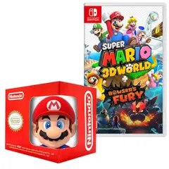 NINTENDO - Super mario 3d world bowsers fury nintendo switch Taza