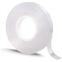 GENERICO - Cinta Adhesiva Mágica Doble Cara transparente 1m