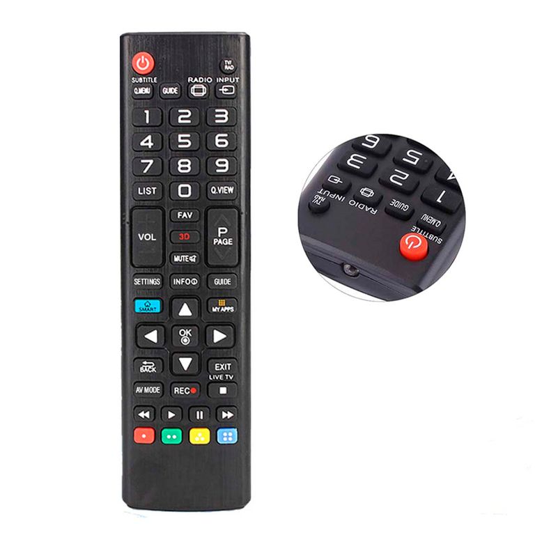 Control Remoto Para Tv LG Lcd Led Plasma Smart 3D