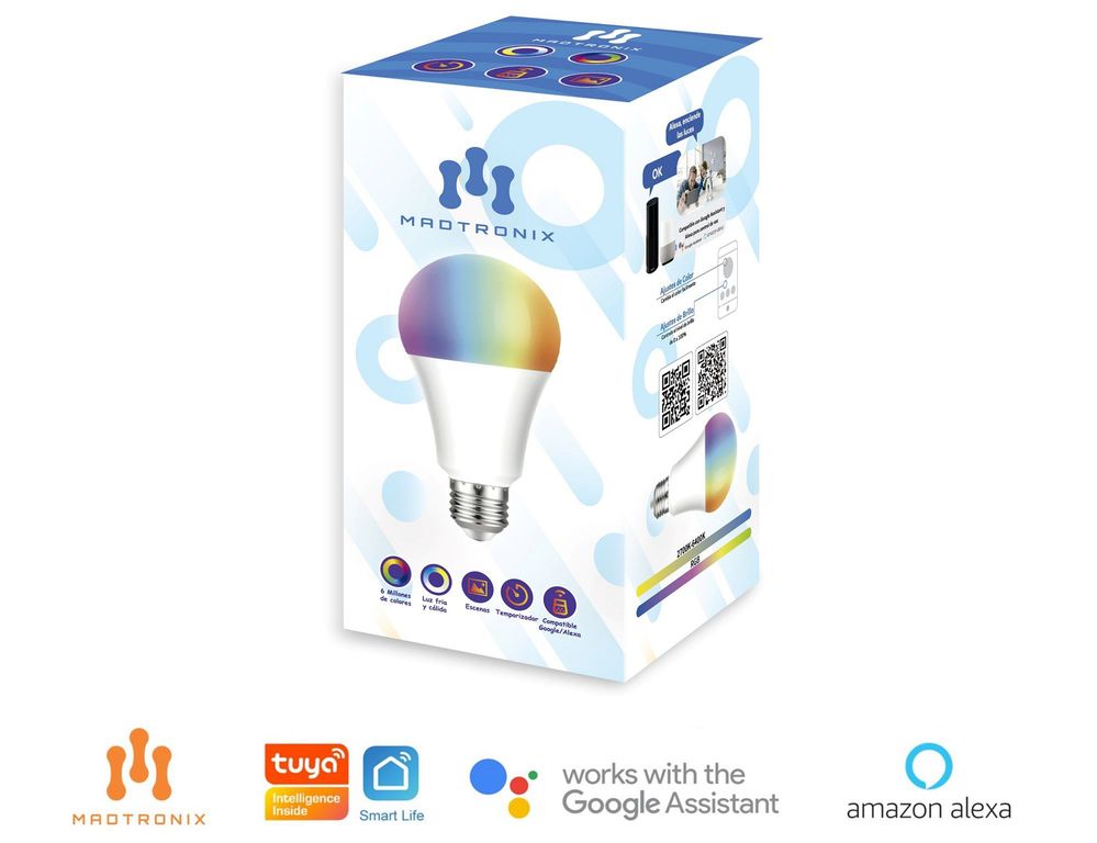 Foco Inteligente 14W Pro 1400 Lumens Alexa y Google