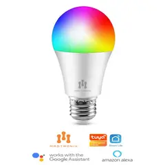 MADTRONIX - Foco Inteligente WiFi Led 9W 800 Lumens compatible Alexa y Google