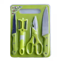 OTTOWARE - Set de Cuchillos Tabla de Picar