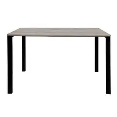 ZIYAZ - Escritorio Krona 120x60 CENIZO - BASE NEGRO