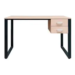 ZIYAZ - Escritorio OH 120X60 C Cajones Flotantes ROVERE - BASE NEGRO