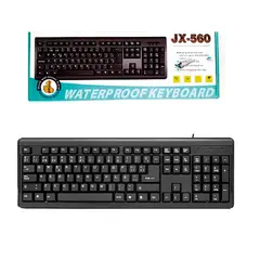 GENERICO - Teclado Ergonómico Con Cable Contra Agua Pequeño Elegante JX