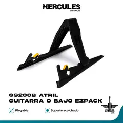 HERCULES - GS200B ATRIL PARA GUITARRA O BAJO EZPACK